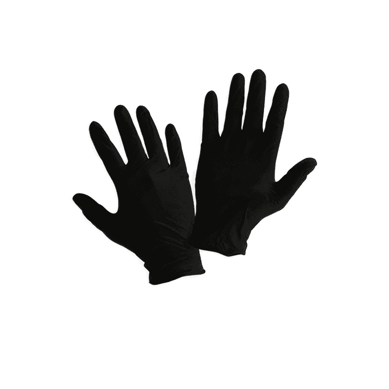 Black Gloves Kit Set